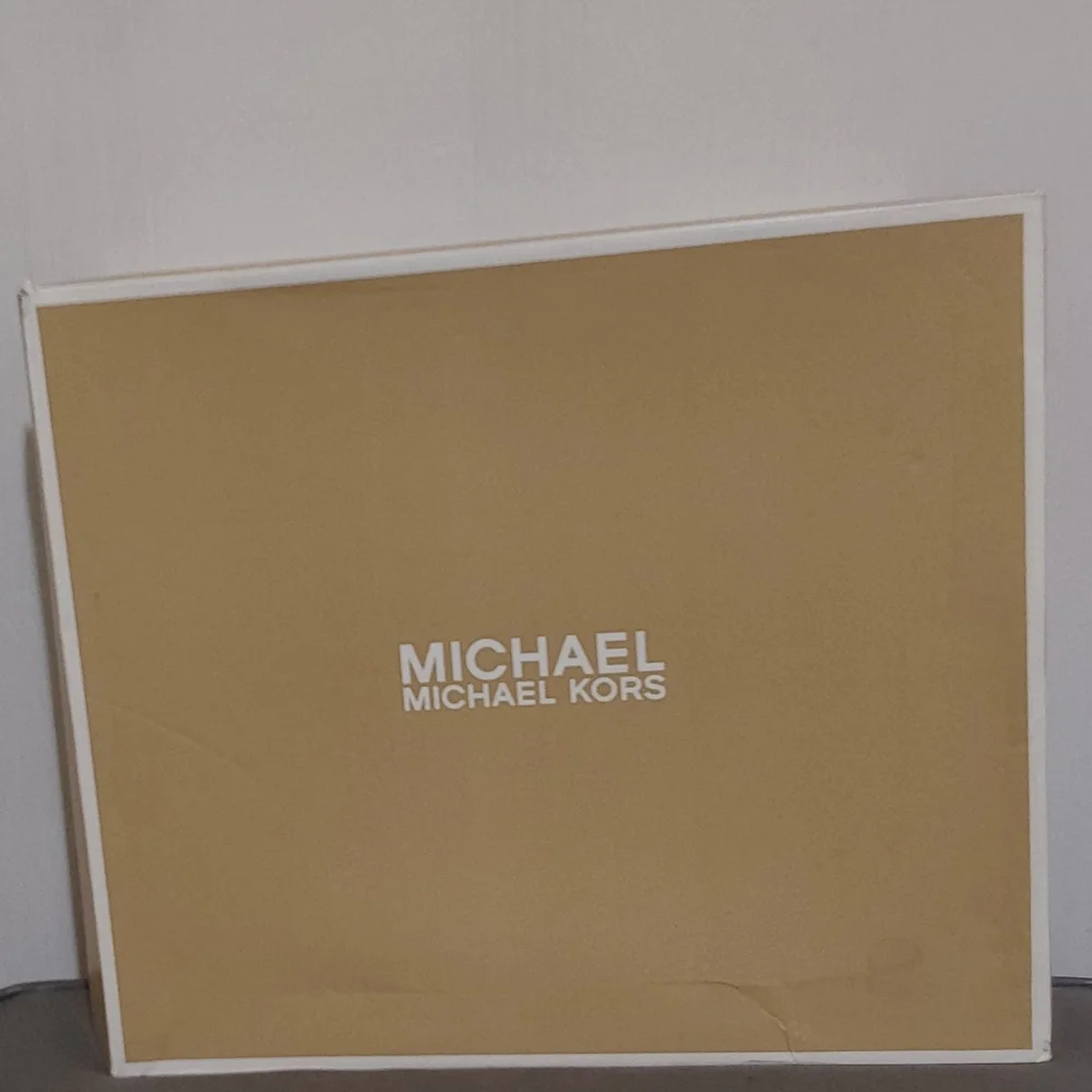 MICHAEL Michael Kors Black Leather Ankle Boots with Gold Zipper Pull - Picture 3 of 13